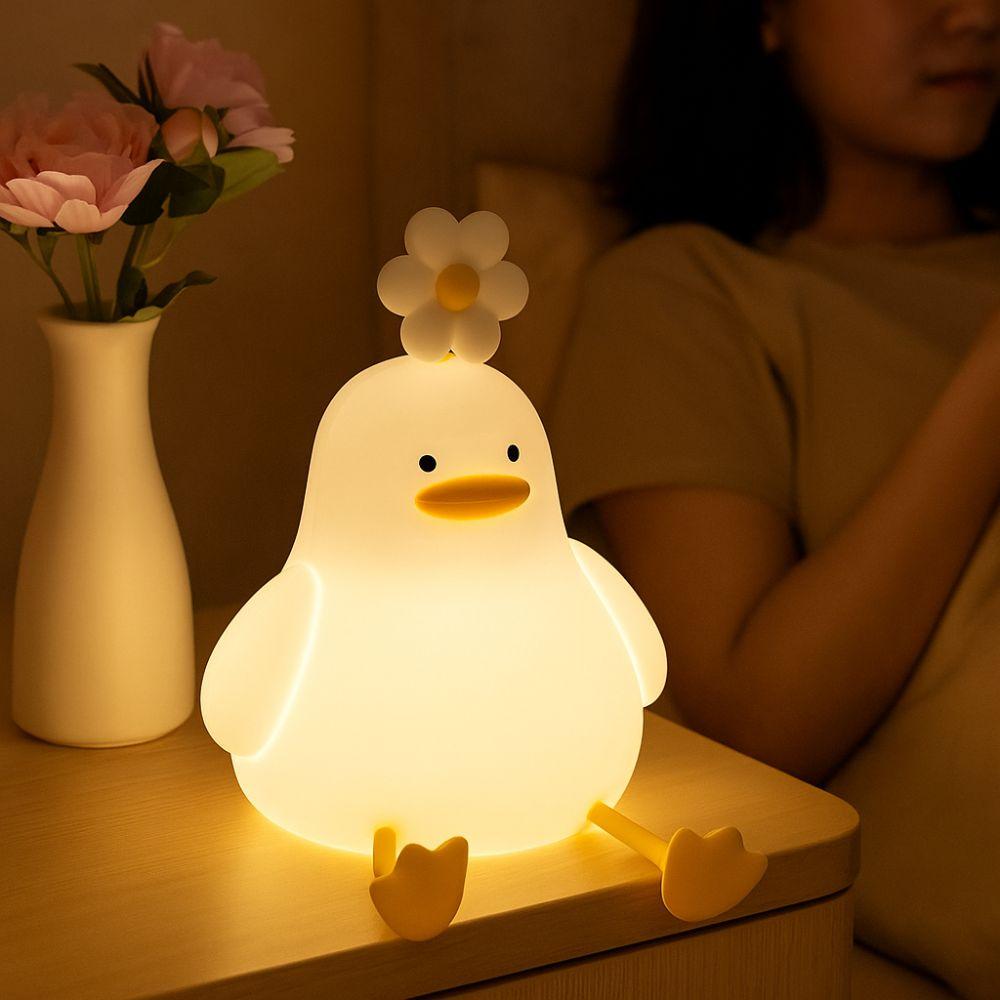 Dimmable Touch Sensor Lamp USB Rechargeable LED Night Light Animal Night Lamp  Bedside Decoration