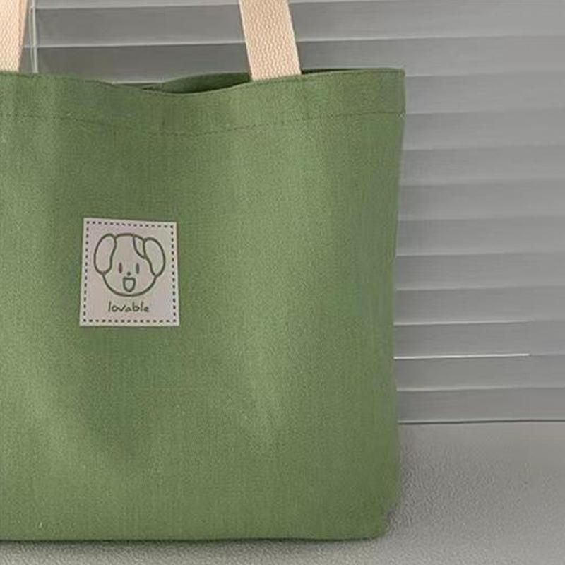 Borsa in tela da donna, grande capacità, semplice, a tracolla, borsa da viaggio