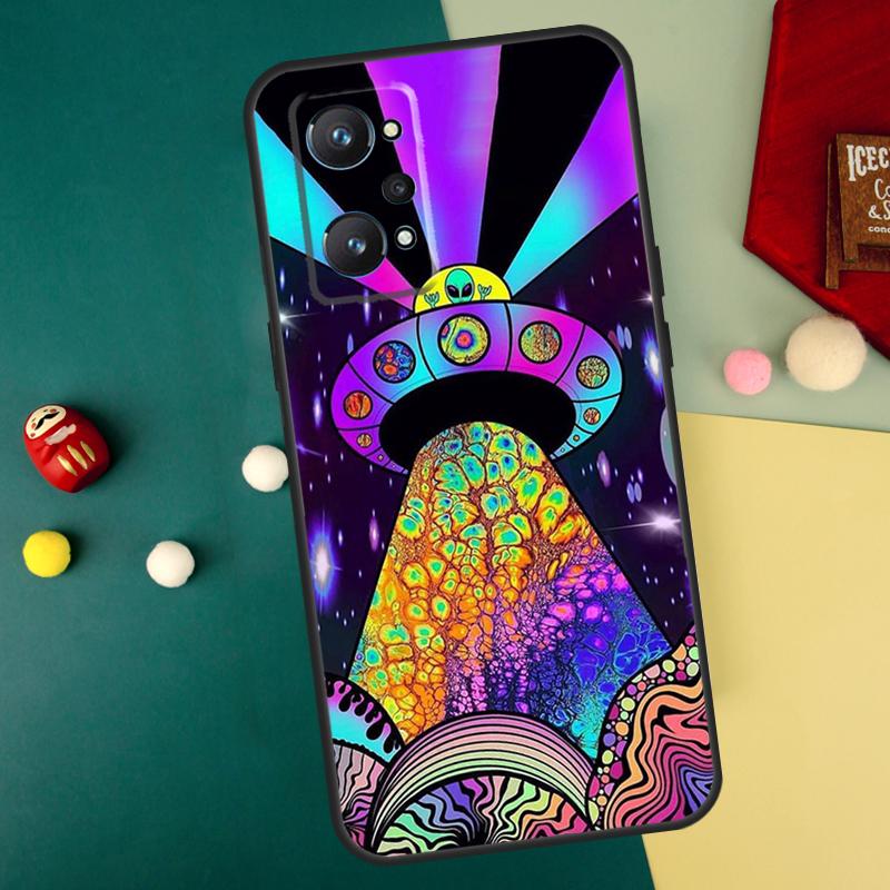 Aesthetics Cartoon Alien Space For Realme 15 Pro GT7 C55 C71 C53 C67 C75 C61 C33 C63 C51 C65 10 11 12 13 14 Pro Plus Case