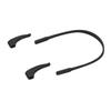 Flexible Children' Clear Oval Glasses Frames + Sunoptic K4 Purple Elastic