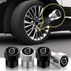 Car Logo Tire Valve Stems Cap Keychain Style Wheel Air Valve Cover For Volvo Xc60 Xc90 V40 V60 S60 V50 V90 S80 C40 XC40 V70 XC70