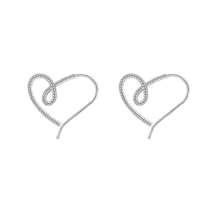 2022 Trendy Niche Design Love Heart Earrings for Women - 925 Sterling Silver