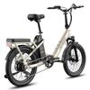 Fafrees Bicicletta Elettrica Pieghevole Flex 20" Motore 250W Bicicletta Elettrica da Città Con Mini Divano 36V 25Ah Display LCD 7 Velocità Carico Massimo 140kg