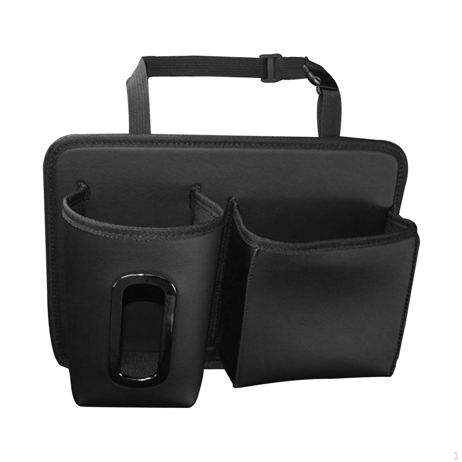 Organizer with Multi-Functional Storage Pockets чёрный