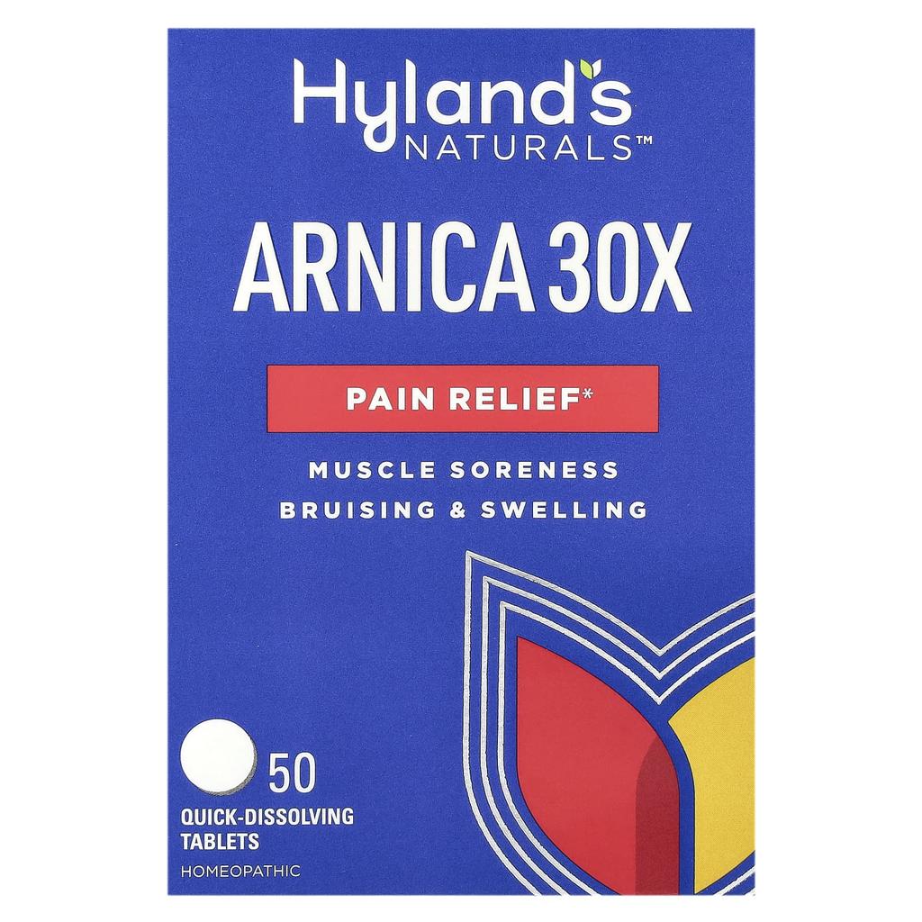 Hyland's Naturals Arnica 30X, Fast Dissolve Tablets, 50 Tablets