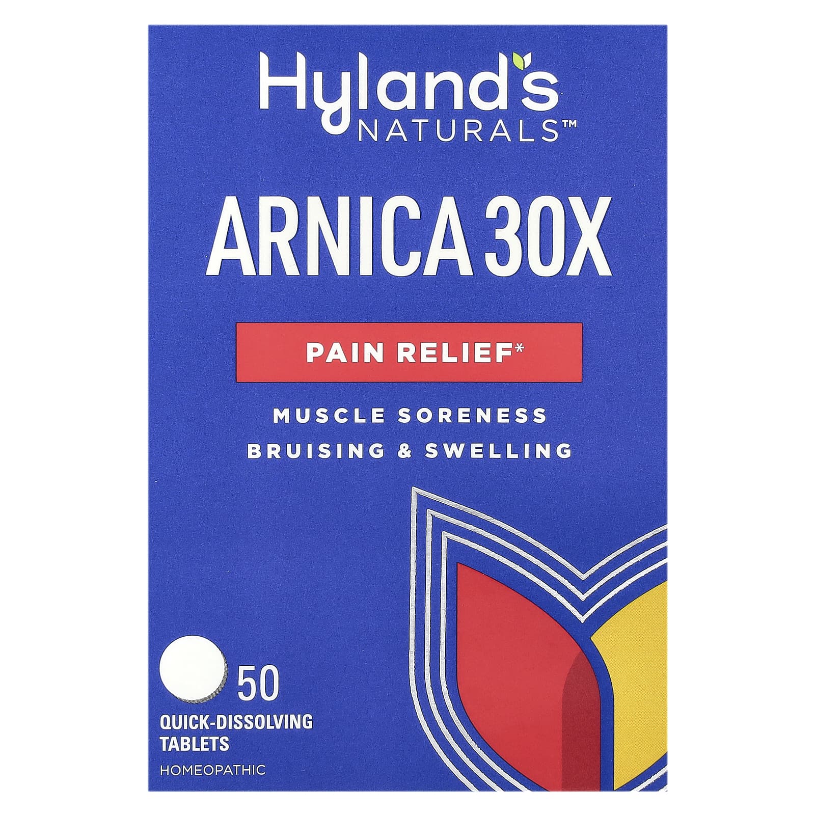

Hyland S Naturals, Arnica 30X, Fast Dissolve Tablets, 50 Tablets