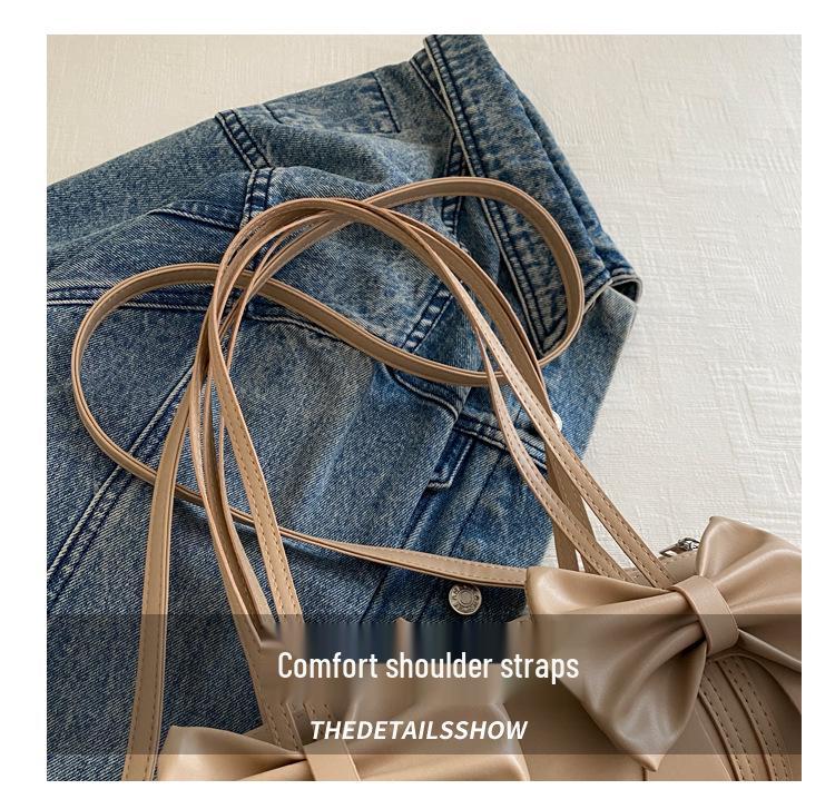 2024 Women's Niche High-End Bow Pillow Handheld & Crossbody Bag