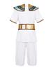 Halloween Egyptian Pharaoh Queen Costume: Kids' Role-Playing Cosplay Skirt Set