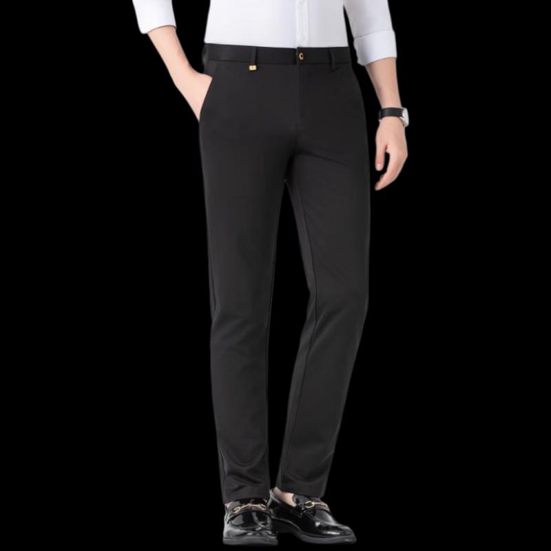 Pierre Cardin Men s Mulberry Silk Quick-Dry Business Casual Trousers 29