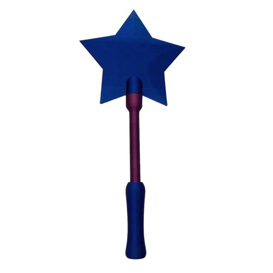 3D-gedruckter Tap-to-Pay-Stab Lustiger Stern Magischer Stab Kontaktloser Zahlungskartenhalter Tap-to-Pay-Kreditkartenstab