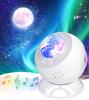 [2026 New Release - Moon & Aurora Projection] Home Planetarium Star Projector Galaxy Light Starry Sky Light 5 Projection Modes & Bluetooth Speaker Mul