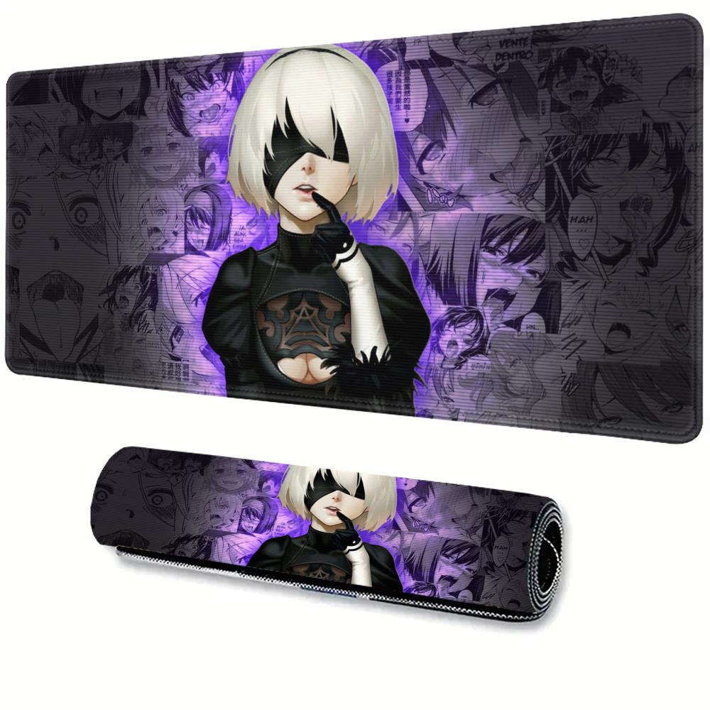 NieR Automata x Mouse Pad Gaming Accessories Keyboard Desk Mat Computer Deskmat Pc Gamer Mats Anime Sexy Girl Mousepad Xxl