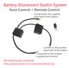 Wireless Remote Control Motorcycle Battery Disconnect Isolator Master Switches