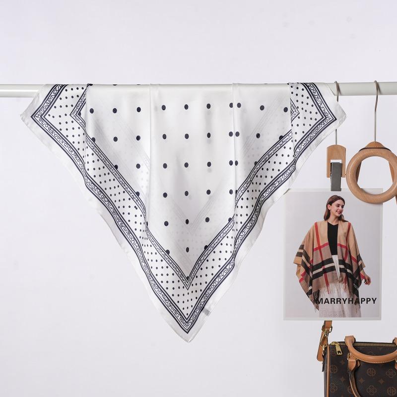 Women S 70cm Square Scarf Fashion Neckwear For Shirt Matching Mom Gift
