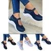 Trendy Hollow Out Women's Shoes With Magic Stickers And Thick Soles