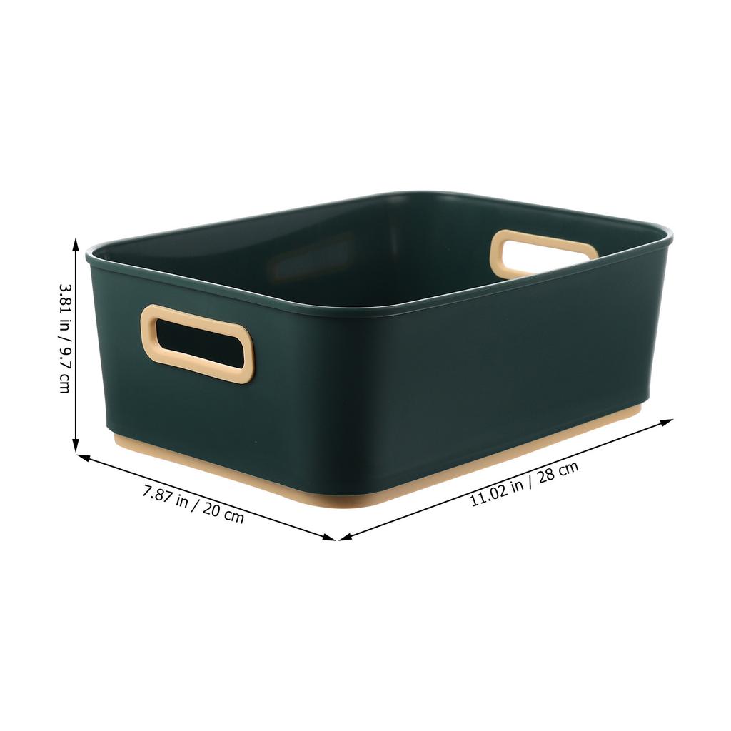 1Pcs Toiletry Box Premium Plastic Storage Container Desktop Organizer Basket Sundries Holder Bathroom Storage Basket