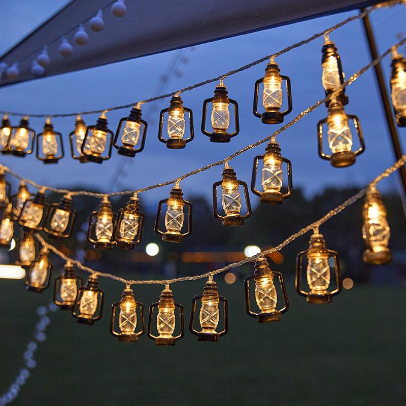 4 Stück Batteriebox-Lichterketten mit Fernbedienung, 8 Funktionen für Weihnachtshochzeiten im Innenbereich