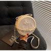 Niche Butterfly Chain Round Cake Bag Small Bag Women's 2025 New Versatile Small Round Bag Messenger Bag