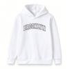 Kids Boys Girls Hoodie Sweatshirt, Retro BROOKLYN New York 1998 Letter Print Pullover Top, Casual Long Sleeve Lightweight Hooded Sweatshirts for