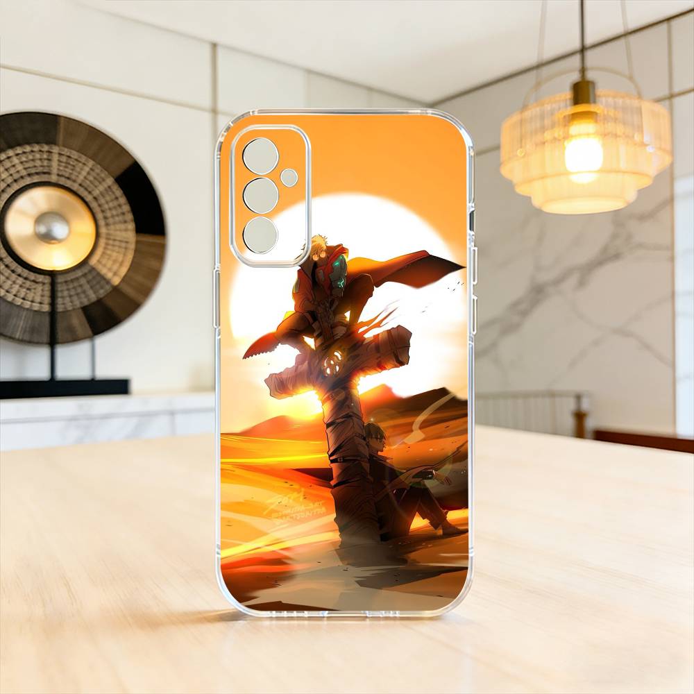 

Anime C-Cool Trigun Stampede Phone Case Transparent Silicone Soft For SamsungA10,12,20,21S,30,31,40,50,51,52,70,71 Samsung a21s