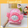 Cute And Colorful Pu Sequin Toddler Backpack With Winged Design For Little Girls