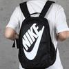 Nike Elemental Sports Casual Large Logo Print Zipper Backpack Unisex Backpack Black CK0953-010
