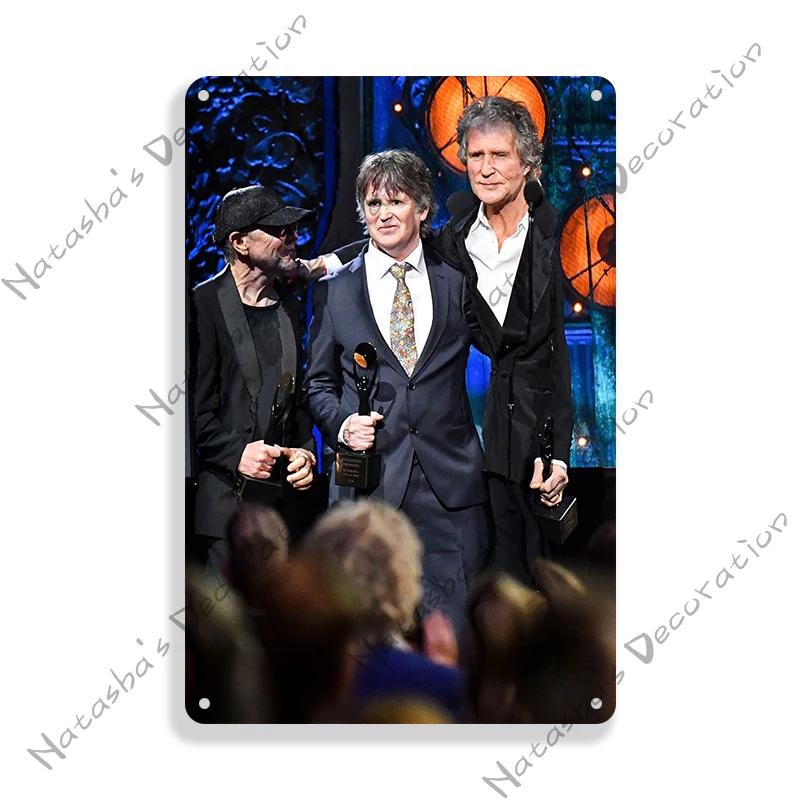 Rock Band Metal Plate DIRE STRAITS Band Decorative Plate Metal Tin Sign Vintage Metal Plaque Bar Club  Signs Wall Decor