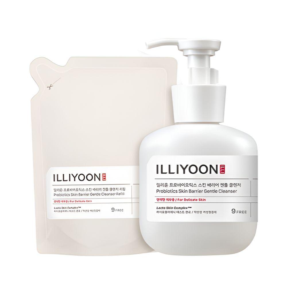 Illiyoon Probiotics Skin Barrier Gentle Cleanser Set 300ml+250ml x 1