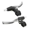 2PCS Mountain Bike Folding Brake Levers All Aluminum Alloy Variable Speed Racing Brake Handle