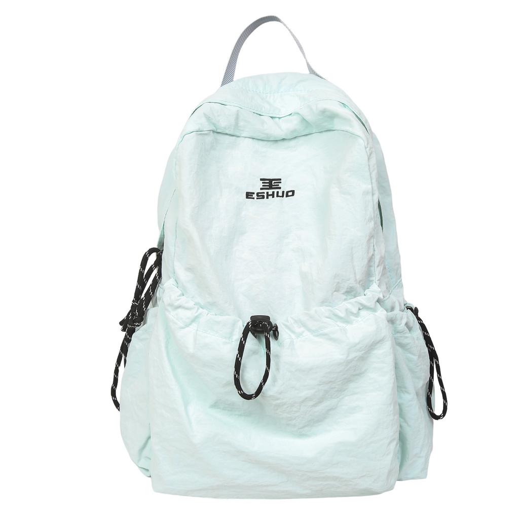 Schoolbag Travel Lightweight Outdoor Drawstring Backpack Large Capacity Sports Leisure Mountaineering Bag Men's and Women's School Bag