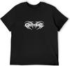 Short T-Shirt Metal Rap Style Mercury Retrograde Image Ghostemane Black