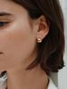 Lunne Silver 925 Hidden Moissanite 12Mm Ball Earrings #Lse109