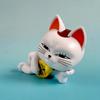 Anime Highway Granny figure cute Q edition Highway Granny Action Figure Fortune Cat Model Toys Car accessories statue toys Gifts