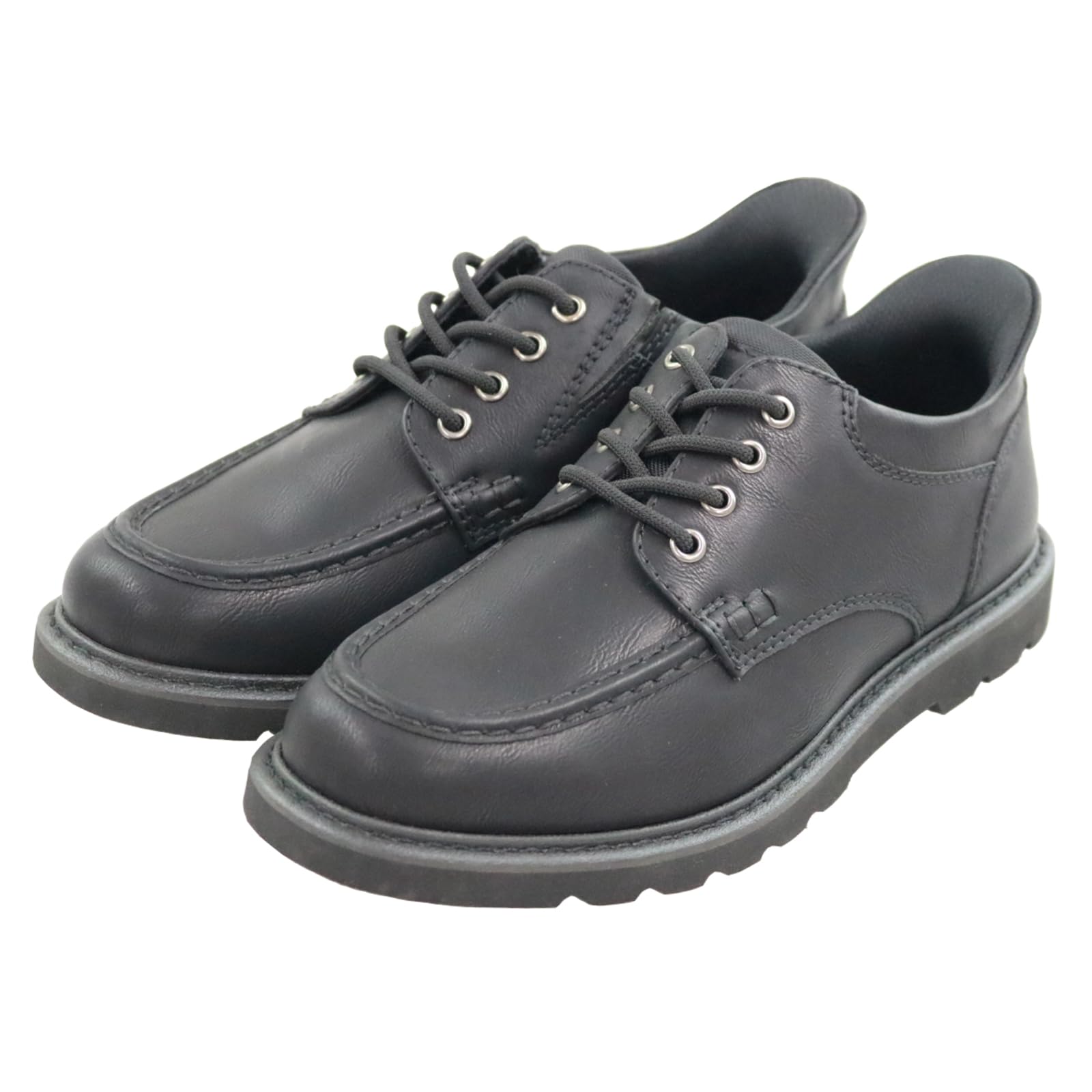 

Takezo Men s Hands-Free Slip-On Casual Shoes, Easy Slip-On Moccasins with Wingtip and Elastic Laces, Black, Size 25.5 cm, 3E, TK141