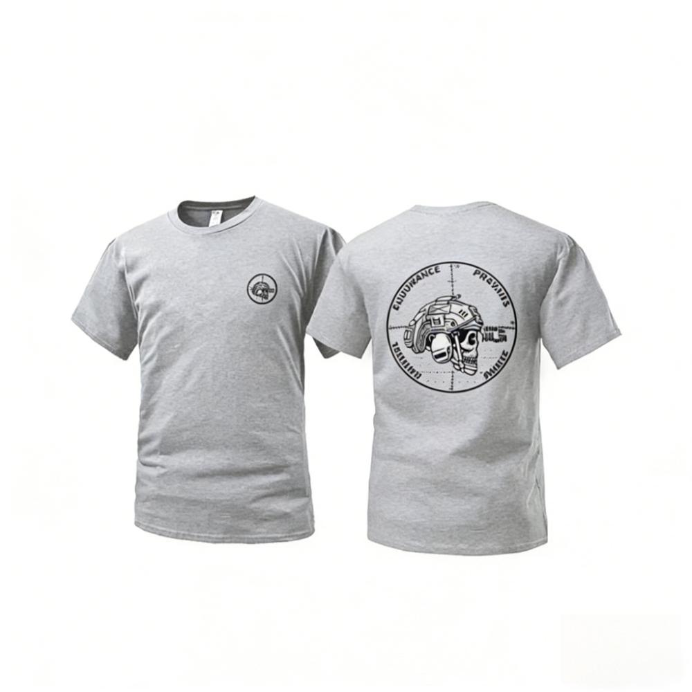 

2026 Новая Спортивная Новая Тактическая Мужская Футболка с Коротким Рукавом Тематический Графический Принт Высокое Качество Мужская Футболка с Коротким Рукавом Свободная Повседневная S