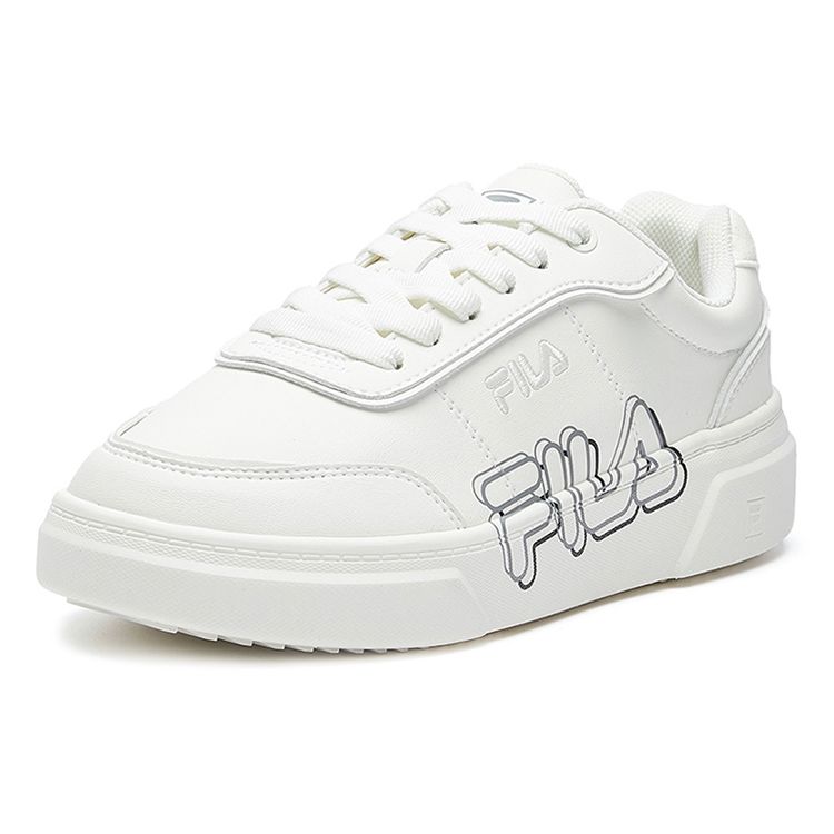 Fila Heritage-FHT Comfortable Versatile Durable Balanced Lightweight Breathable Low-Top Skate Shoes Women Sneaker White F12W031303FSW