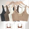 Soutien-gorge sans armature grande taille pour femmes, Soutien-gorge push-up à couvrance totale avec larges bretelles réglables, Fermeture au dos Lingerie confortable pour poitrines généreuses