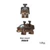 Tribal War Domineering Mount Animals Parts MOC Building Block Set Block Bricks Kits Wolf Boar Horned Sheep Toys  Playsets Compatible With