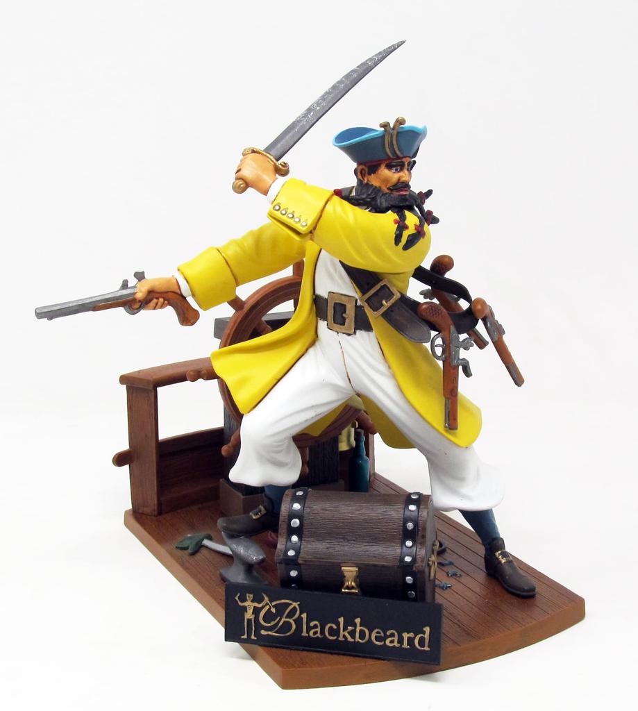 Atlantis Model Blackbeard Square Box Renewal Edition Plastic Model ATLAMC3002S 1/10