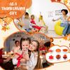 Yexiya Fall Mini Erasers for Bulk Apple Erasers Novelty Thanksgiving Pumpkin Maple Leaf Party Favor Stationery Cute Fun for Autumn Rewards(60 Pcs)