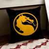 MMortal Kombat Cushion Cover Reversible Soft Durable Pillow Cover Home  Car MultiScene Use for Daily Comfort