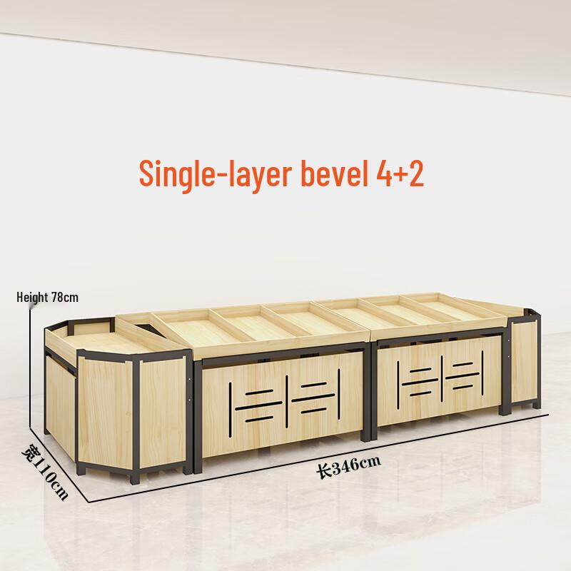 

Miling Supermarket Fruit and Vegetable Display Rack