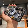 Cute Raccoon Phone Case For Samsung A56 A36 A26 A16 A15 A25 A35 A55 A14 A34 A24 A54 Black Soft Shell