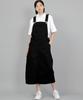 Seinteukeulu Wide Dome Overalls Skirt Wds-611 Black