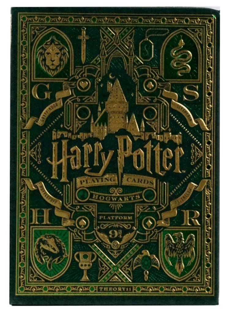 BICYCLE HARY POTTER GREEN SLYTHERIN playing cards 1 DECK