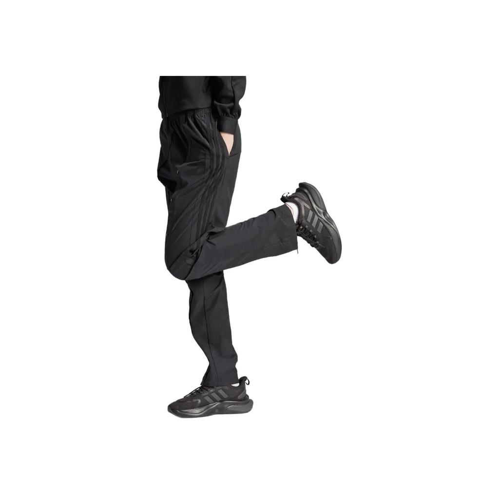 Adidas Tiro Snap-Button Pants With Solid Color Logo Decoration For World Cup Casual Women Bottoms Black IB4759