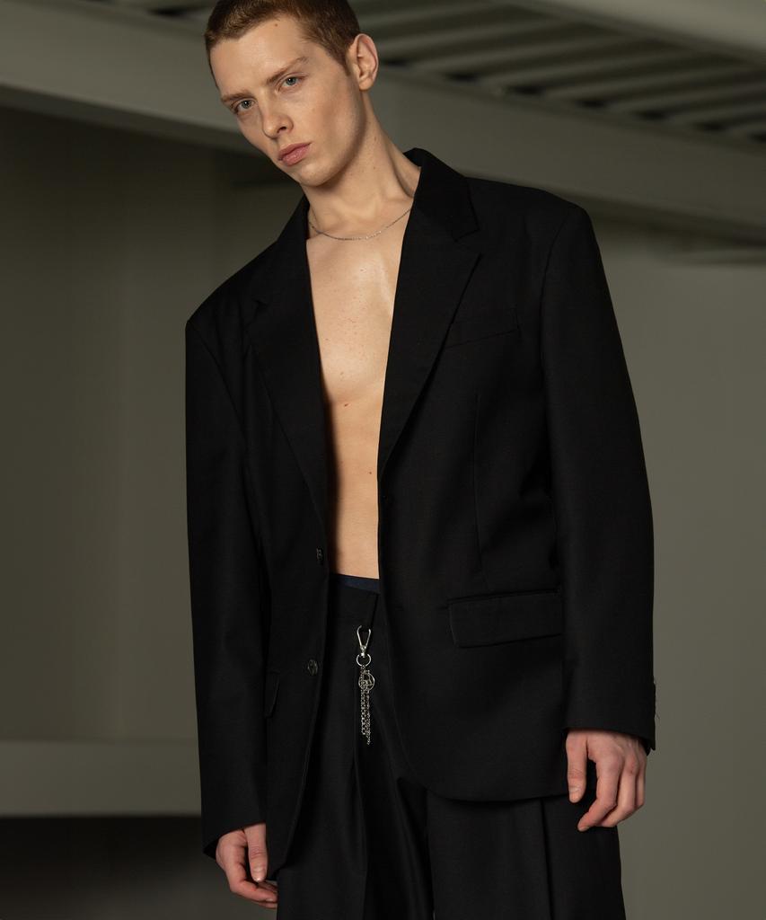 Decoroso Tailor Oversized Wide Setup Suit [Black]