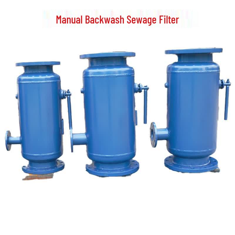 Mingceng Manual Backwash Sewage Filter DN100