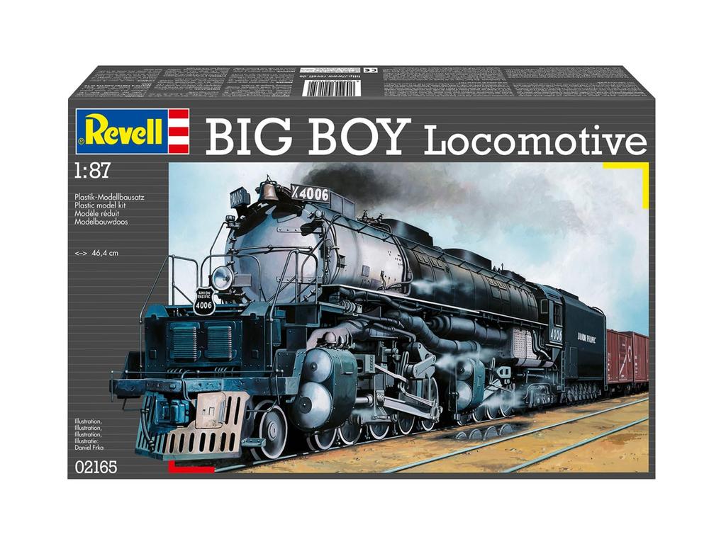 Revell 1/87 Big Boy Lokomotive Modell 02165 Kunststoff