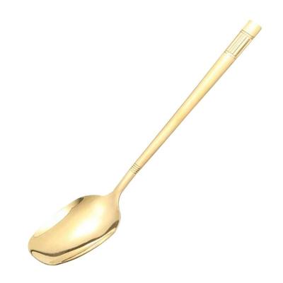 Łyżka do serwowania 19,3 cm / 7,6 cala Łyżeczka do mrożonej herbaty Akcesoria kuchenne Odporna na ciepło Długa rączka Łopatka stołowa Do mieszania kawy herbaty